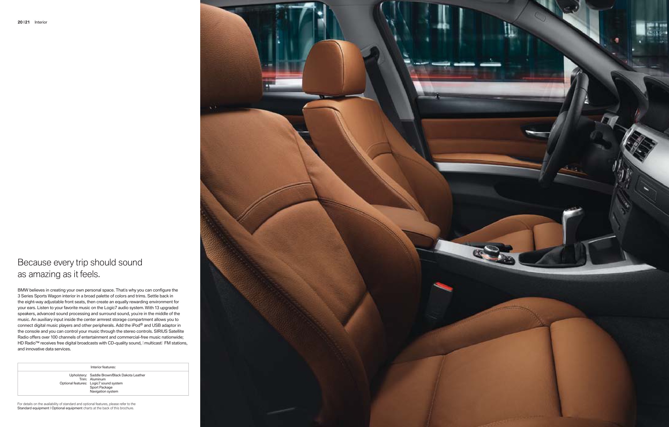 2010 BMW 3-Series Wagon Brochure Page 16